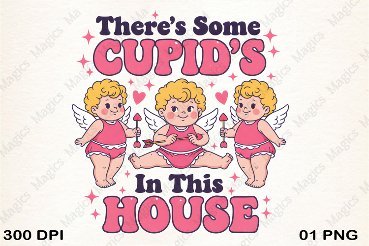 There s Some Cupids in This House PNG