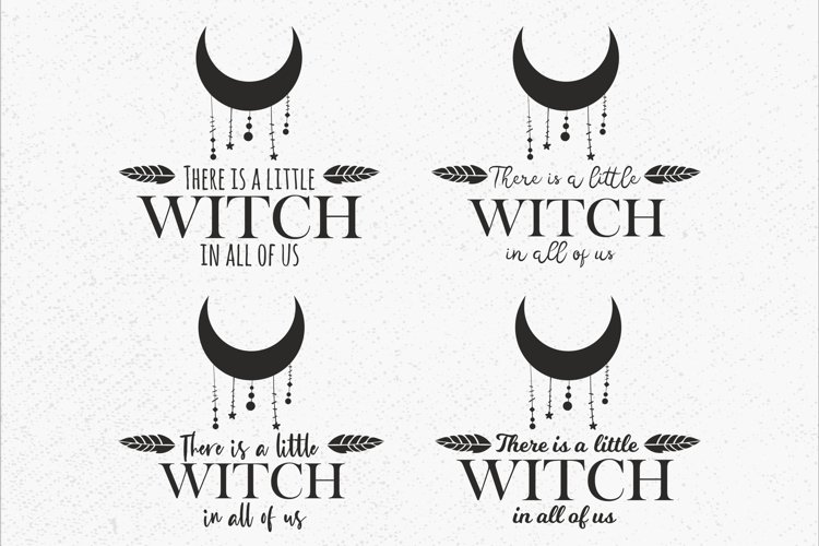 There is a little Witch in all of us SVG, Practical Magic example image 1