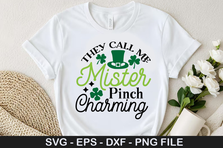 They Call Me Mister Pinch SVG - St. Patricks Day Design