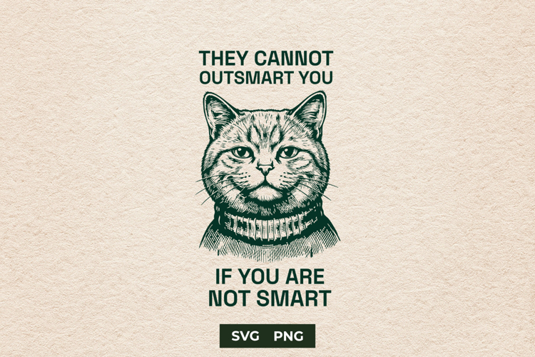 Funny Cat Svg Image 18