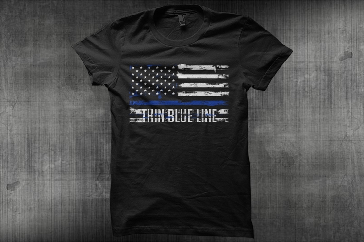 Police Flag Themes - Thin Blue Line