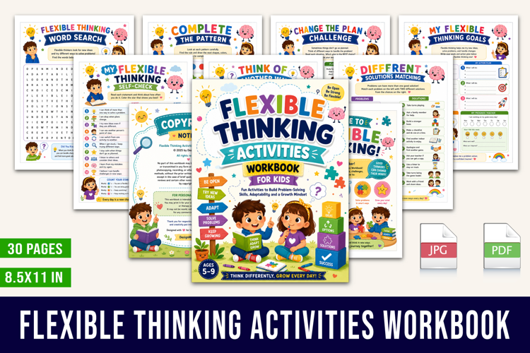 Flexible Thinking Activities Workbook