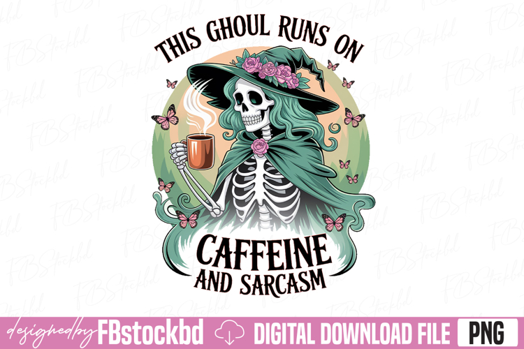 This ghoul runs on Halloween PNG