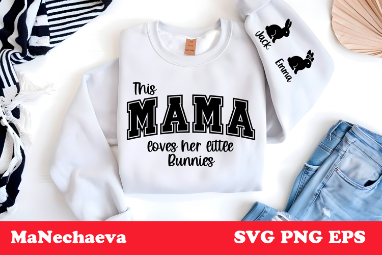 Easter Bunnies Svg Image 16