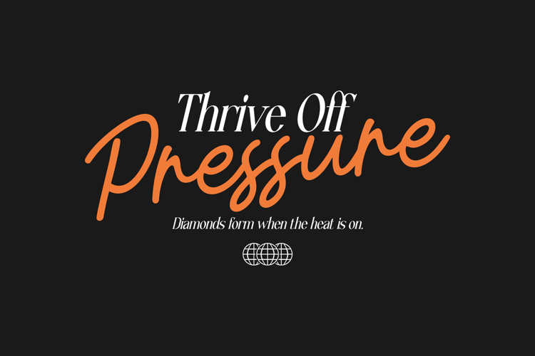 Thrive Off Urban Typography T-shirt Design
