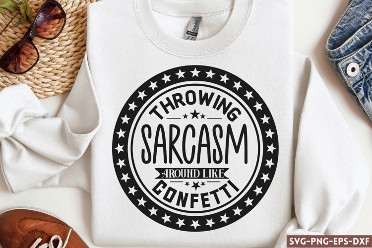 Throwing sarcasm around lik SVG, Sarcastic S