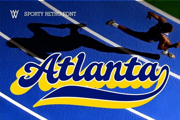 Atlanta - Bold Vintage Sports Font
