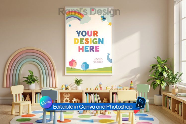 Art Wall Mockup Image 24