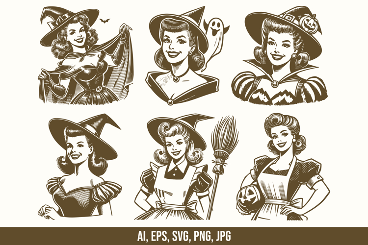 Witch Silhouette Image 10