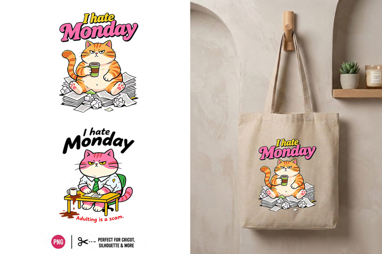 Cute Cat Illustration Image 6