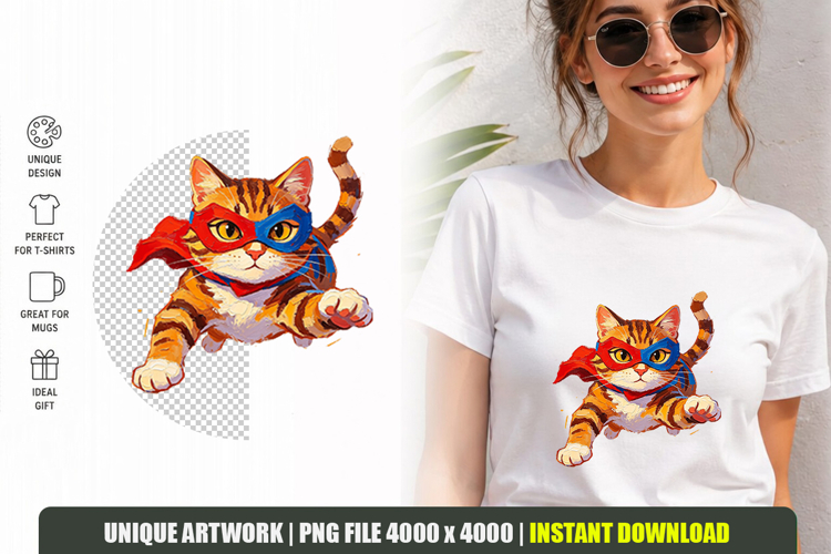 Flying Superhero Clipart Image 22
