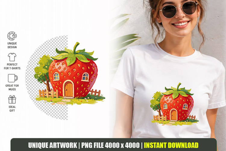 Cute House Clipart Image 15
