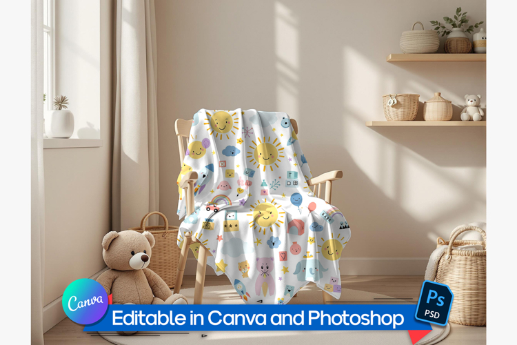 Blanket Mockups Image 15
