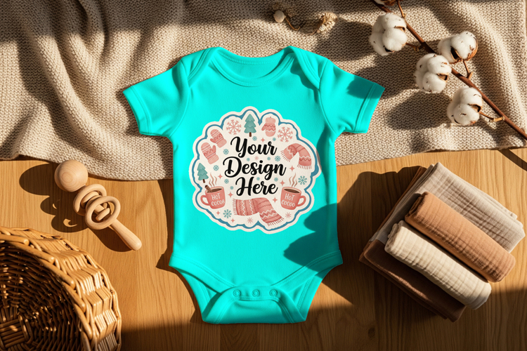 baby outfit mockup