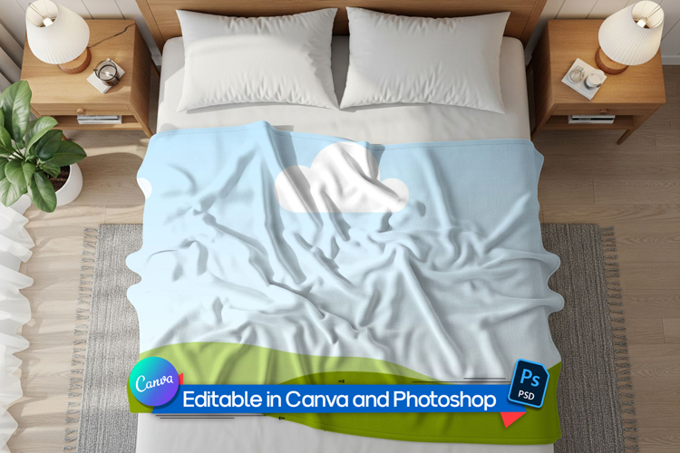 Blanket presentation mockup