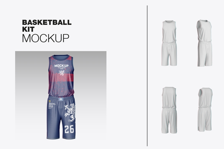 Basketball Kit Mockup