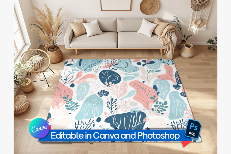Editable Rug Mockup