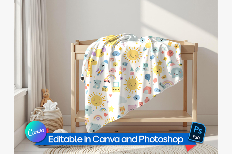Blanket Mockups Image 16