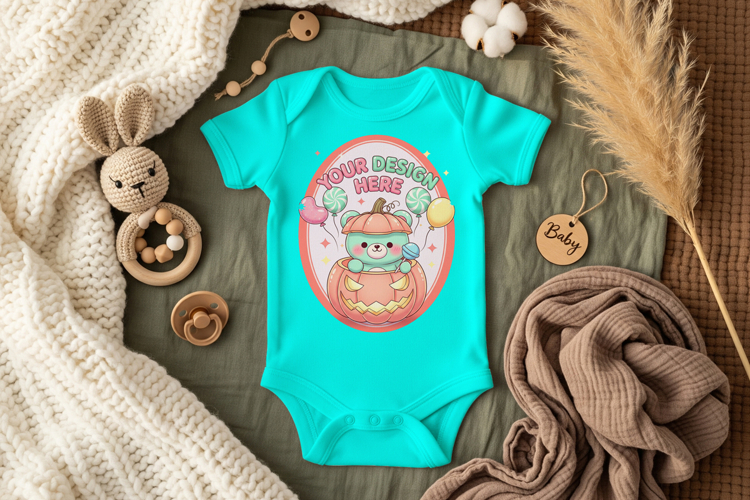Gerber Onesie Mockup