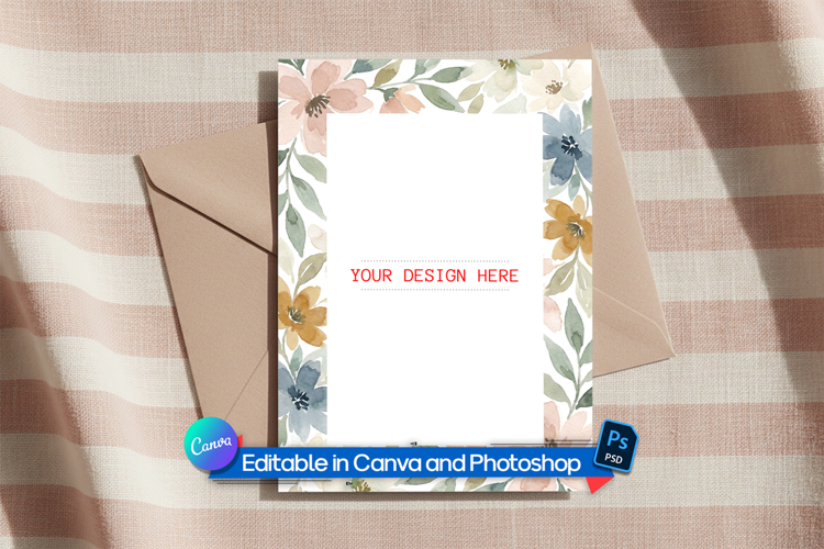 Greeting Card Mockup