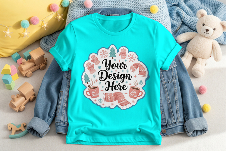 Kids Tshirt Mockup