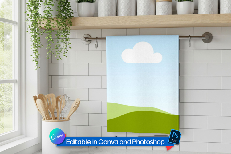 Pattern fabric mockup