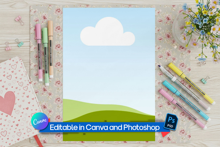 Tracing and Writing Page Mockup