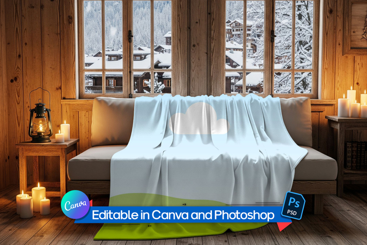 Blanket Mockups Image 15