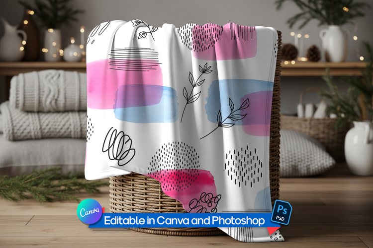 Blanket Mockups Image 15