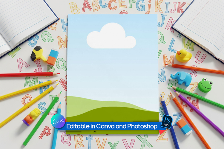 Writing activity page mockup