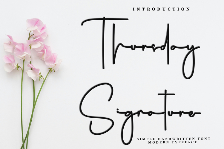 Thursday Signature