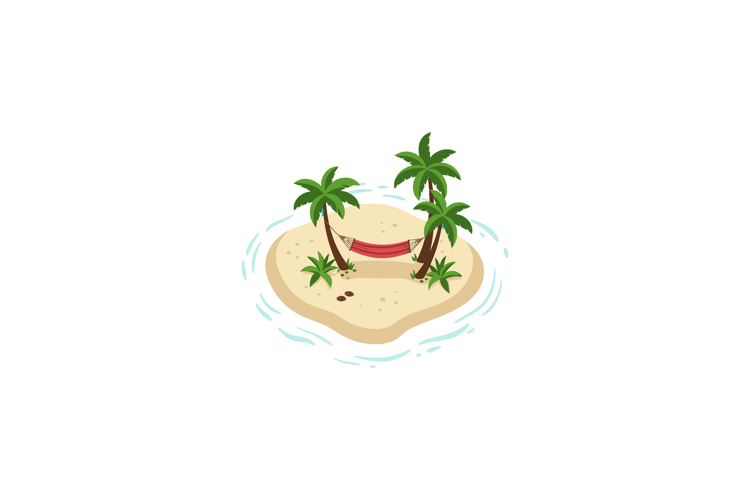 Palm Trees Clipart Image 4