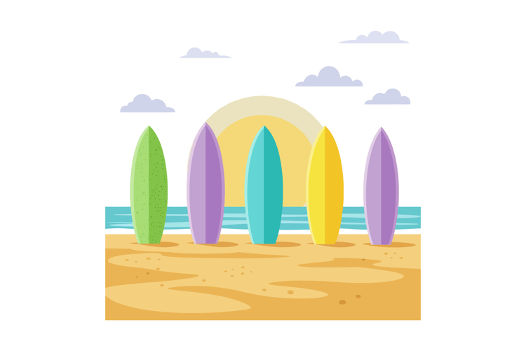 Surfboard Clipart Image 15