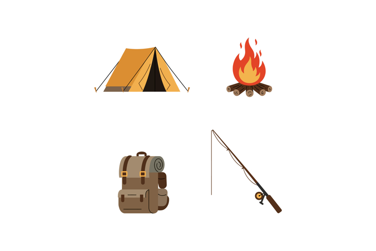 Camping Clipart Image 3