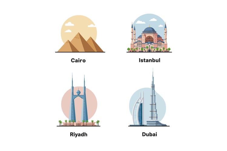 Skyline Clipart Image 9