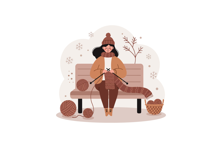 Knitting Clipart Image 3
