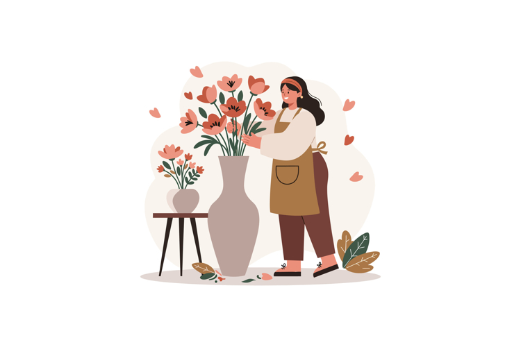 Flower Vase Clipart Image 12