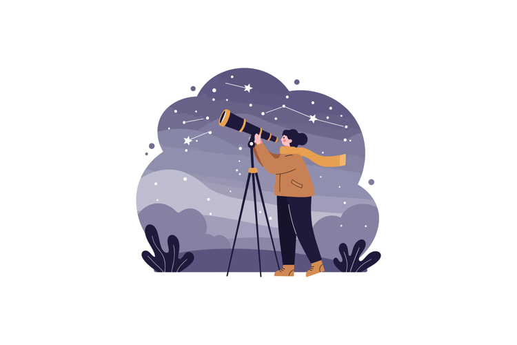 Night Sky Clipart Image 10