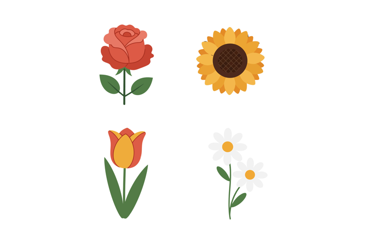 Flower Stem Clipart Image 11