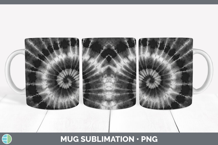 GorgeousTie Dye Mug Wrap design.