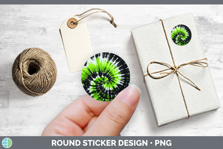 GorgeousTie Dye Stickers design.