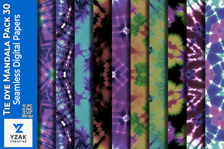 Boho Scrapbook Paper Image 6