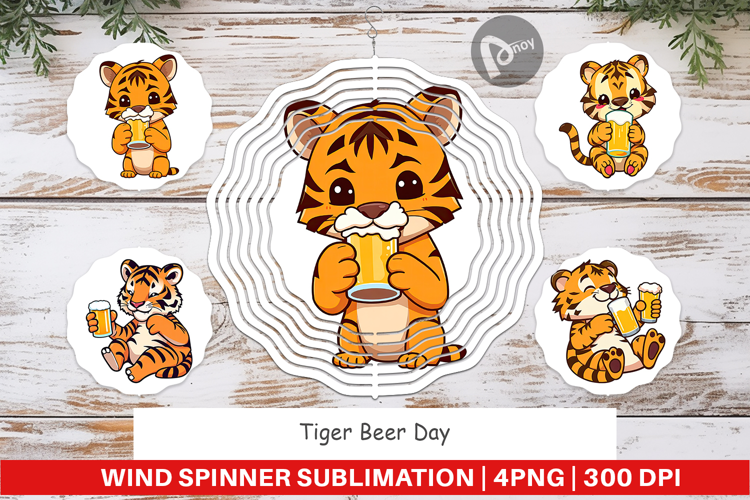Wind Spinner Tiger Beer Day