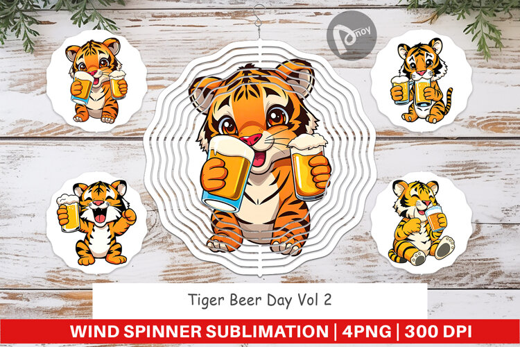 Wind Spinner Tiger Beer Day example image 1