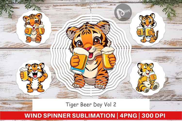 Wind Spinner Tiger Beer Day