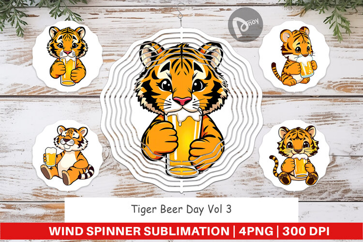 Wind Spinner Tiger Beer Day example image 1