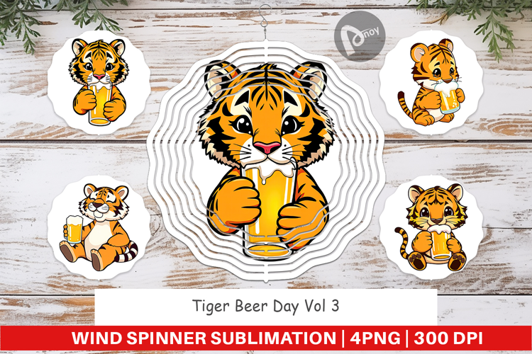 Wind Spinner Tiger Beer Day