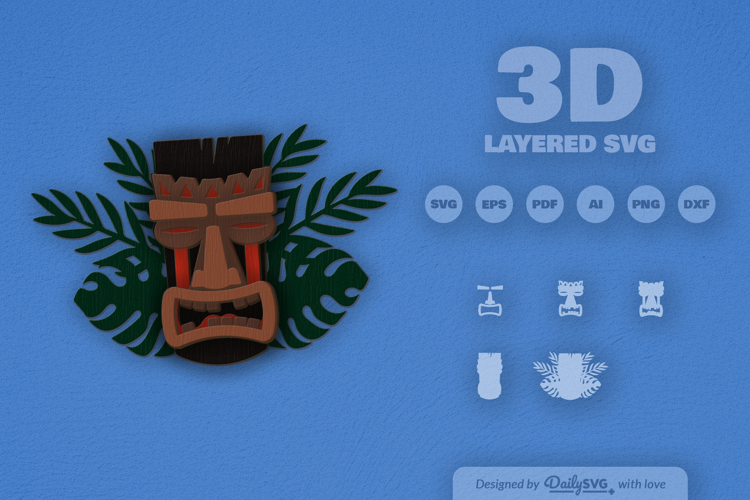 Tiki Clipart Image 20
