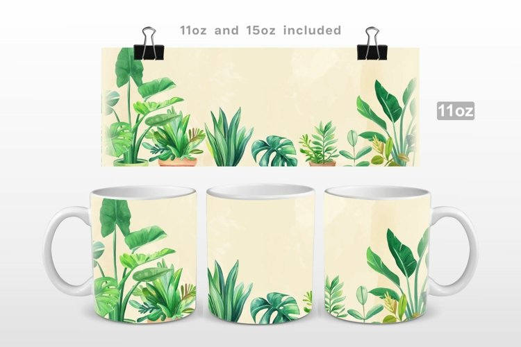 Time To Bloom Girls Mug Wrap Sublimation