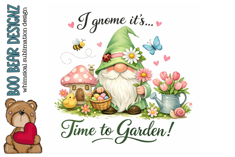 I Gnome it's Time to Garden!